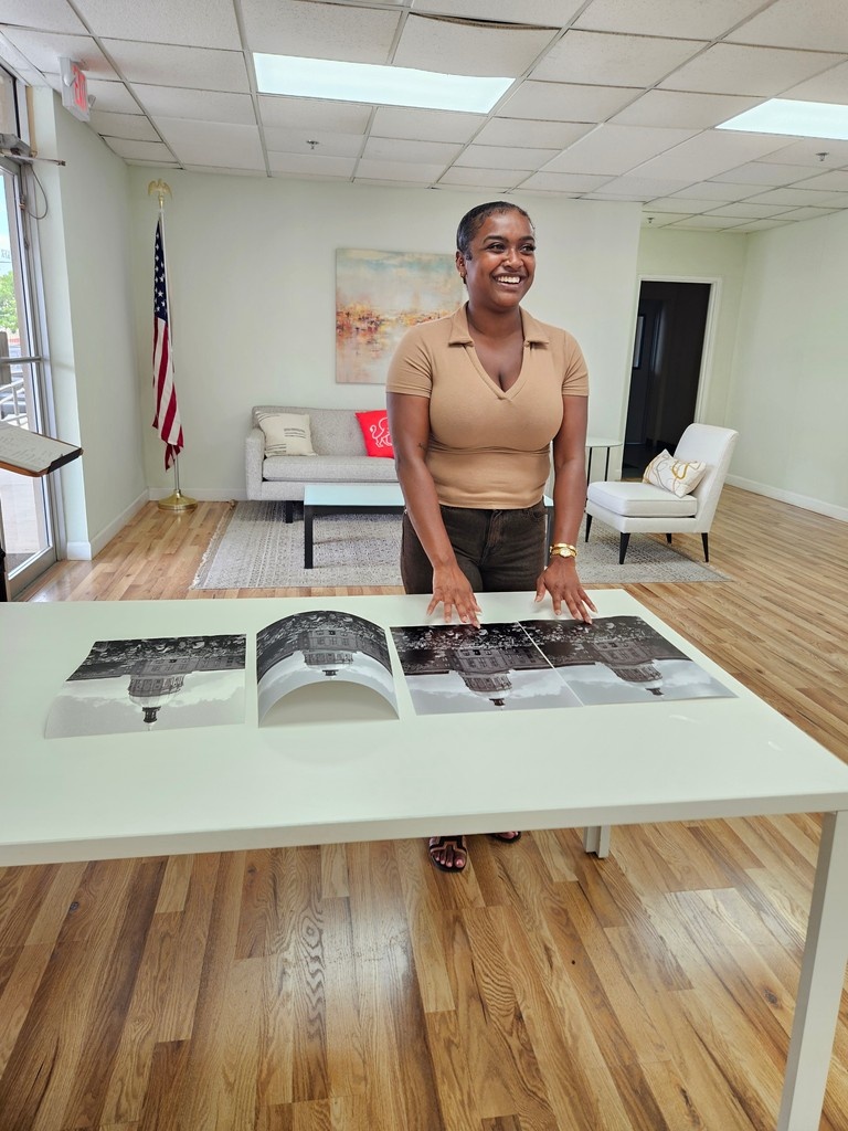 We love having artists in to see our production process firsthand, and last week was special - <a href="/deja_z/">deja jones</a> spent some time with us in preparation for some of her upcoming events.

#USAmade #artist #artists #creativeprocess #fineartphotography #printshop #artreproduction #photography