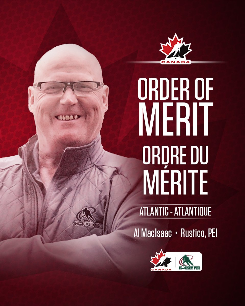 HockeyCanada's tweet image. For decades of devoted volunteerism in all aspects of hockey… Thank you, Al! 👏
Pour des décennies de dévouement bénévole dans toutes les sphères du hockey… Merci, Al! 👏
🏆 HockeyCanada.ca/Awards
🏆 HockeyCanada.ca/Prix
@HockeyPEI