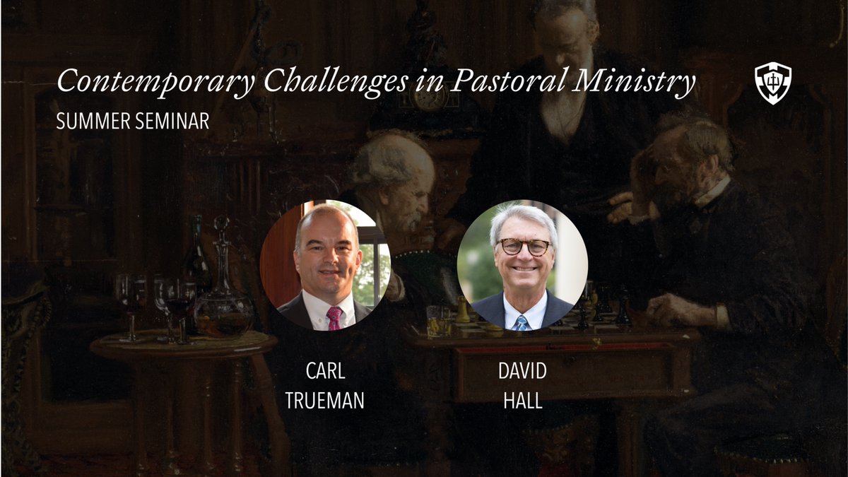 GPTSeminary's tweet image. Brothers in ministry, Greenville Seminary invites you to the 2025 Summer Seminar: Contemporary Challenges in Pastoral Ministry.
Register here: gpts.edu/events/contemp…