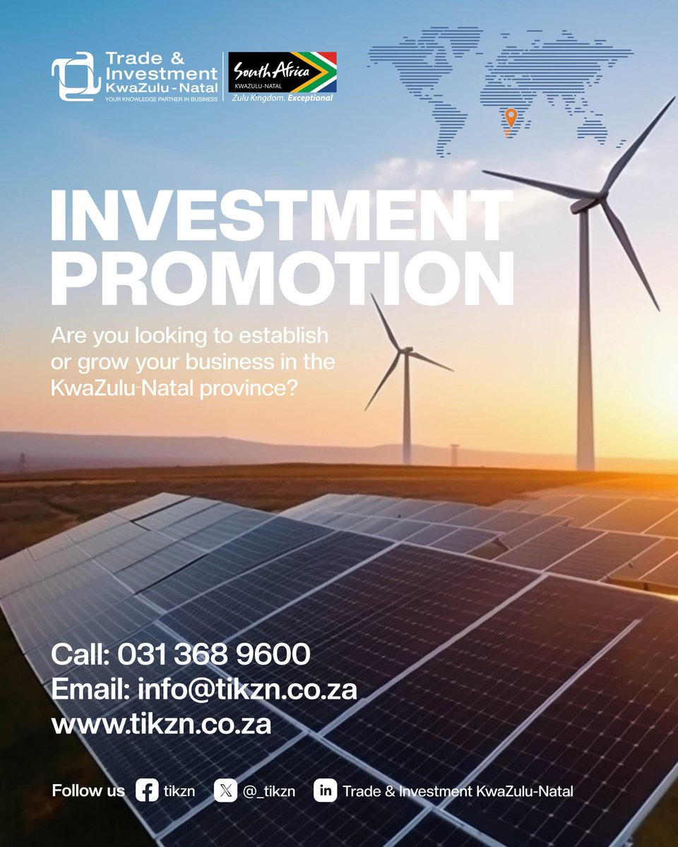 Trade & Investment KwaZulu-Natal (@tikzn) on Twitter photo 