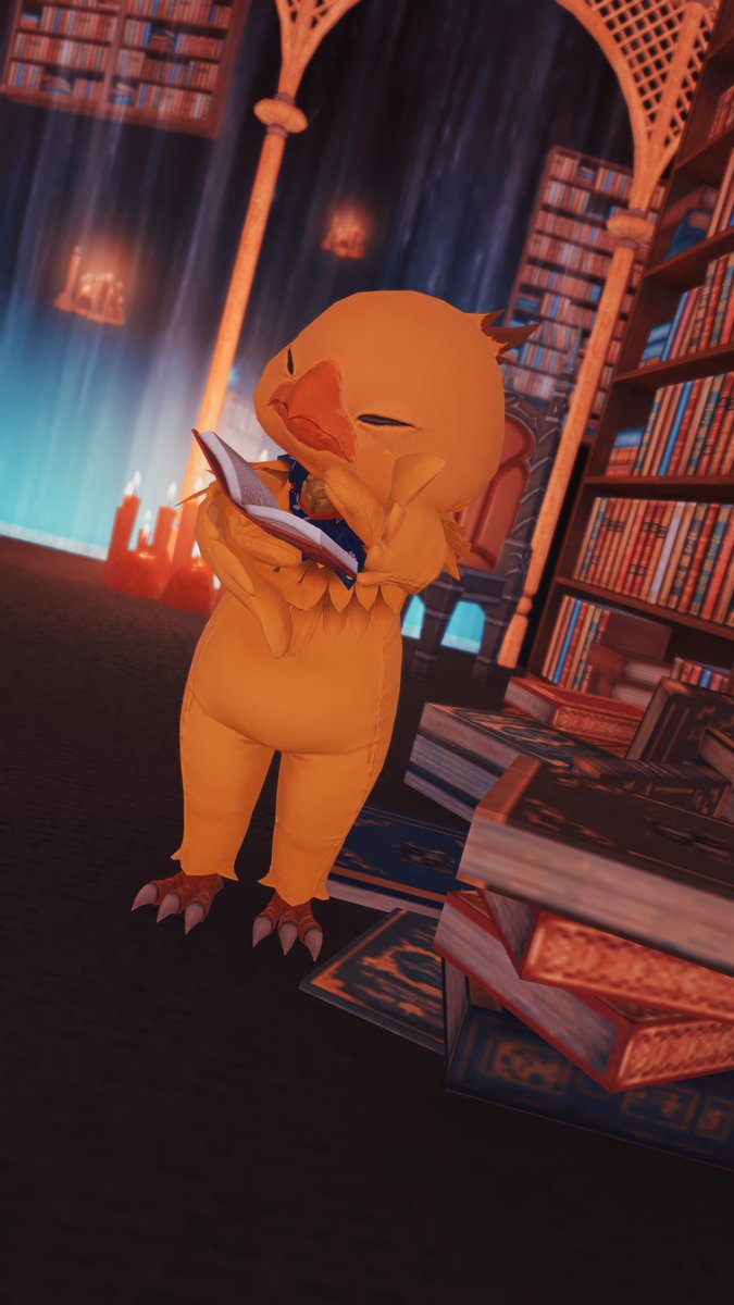 I read fan fics at CodexXIV! I started getting better at reading languages, so i read a Italian book! I must read quietly else the librarian will kick me out bok bok!

There's so many book to choose from! I am spoilt for choice! 📔📔📔

#CodexXIV

Carbuncle, Goblet W9P11