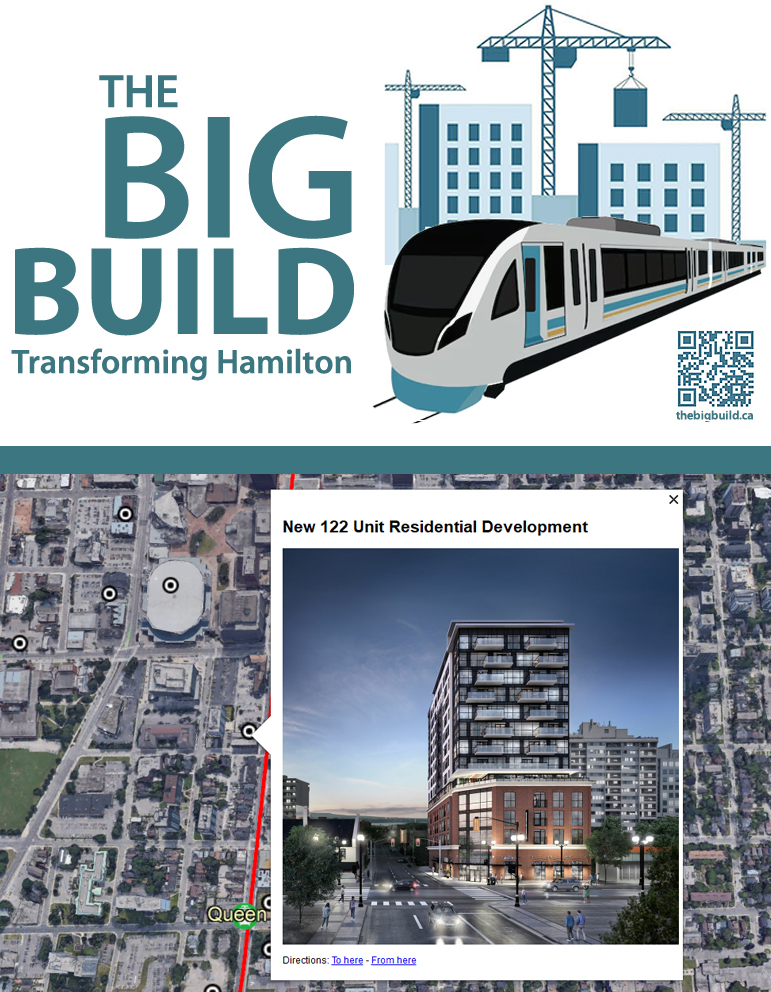 New 122 unit residential development. Located between the Queen &amp; James stops along the <a href="/HamiltonLRT/">Hamilton LRT</a> line.

Another part of #thebigbuild - Transforming Hamilton.

Explore: thebigbuild.ca