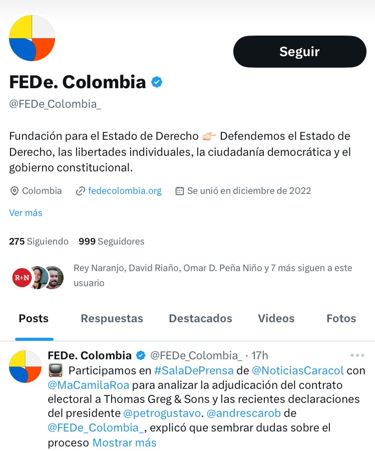 Mario Roberto (@mariorobertop) on Twitter photo ¿Este tipo es columnista de <a href="/lasillavacia/">La Silla Vacía</a> y <a href="/larepublica_co/">Diario La República</a> y presidente de la junta de <a href="/FEDe_Colombia_/">FEDe. Colombia</a>?
Cómo es que le dan cargos y columnas a quien ni siquiera sabe que Colombia es firmante de los Declaración de los Derechos de los Niños.
Solidaridad con <a href="/franciscoactiv2/">Francisco Javier Vera Manzanares 🇨🇴 🇪🇸</a> ¿Este tipo es columnista de <a href="/lasillavacia/">La Silla Vacía</a> y <a href="/larepublica_co/">Diario La República</a> y presidente de la junta de <a href="/FEDe_Colombia_/">FEDe. Colombia</a>?
Cómo es que le dan cargos y columnas a quien ni siquiera sabe que Colombia es firmante de los Declaración de los Derechos de los Niños.
Solidaridad con <a href="/franciscoactiv2/">Francisco Javier Vera Manzanares 🇨🇴 🇪🇸</a>