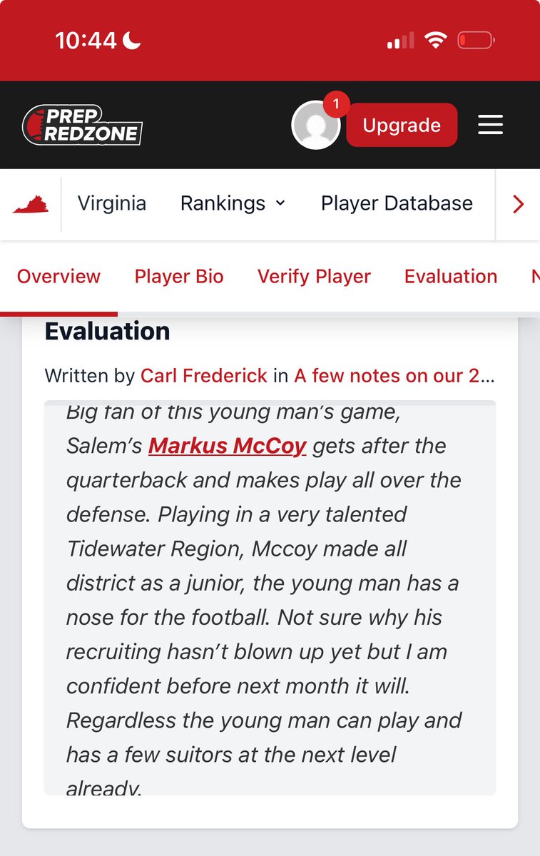 Markus McCoy (@markusmccoy26) on Twitter photo Thank you <a href="/carljfred/">Carl Frederick</a> for the write up! Iβm going to keep working and keep betting on myself always #itsamindset #walkingwithgod Thank you <a href="/carljfred/">Carl Frederick</a> for the write up! Iβm going to keep working and keep betting on myself always #itsamindset #walkingwithgod