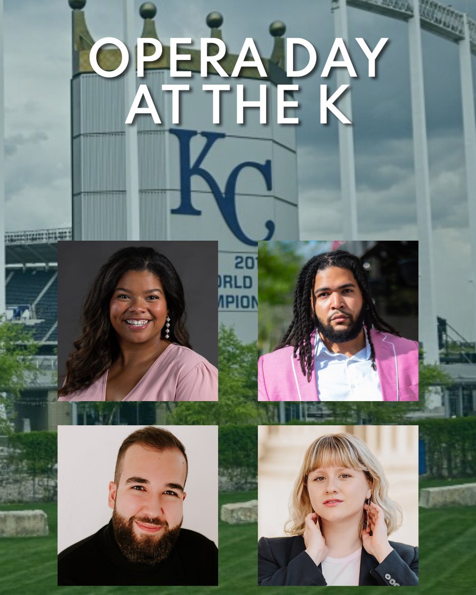 🎶 Lyric Opera’s Resident Artists make their debut at the Royals’ final home game on Sept 21! Catch them sing the National Anthem before KC takes on Toronto. Opera fans get up to 20% off select tickets—details on our website! ⚾️ loom.ly/Thi3GRU

#royals #kcopera