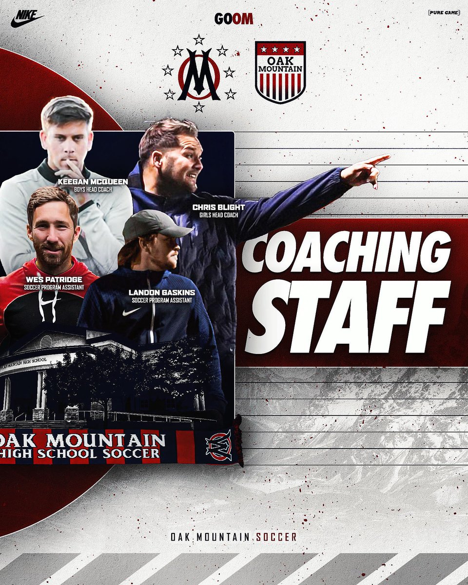 Join us tonight for our formal introduction of our soccer coaching staff. 6pm in the Oak Mountain Media Center. #TrustTheProcess