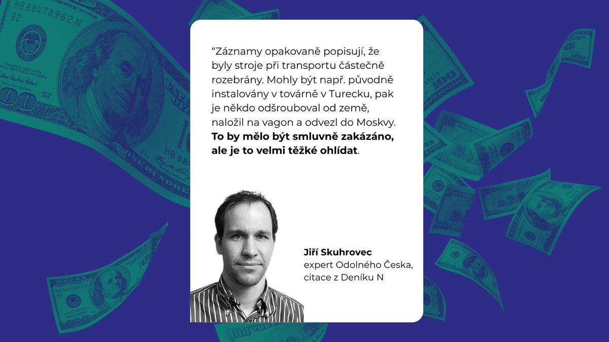 odolnecesko's tweet image. 🛑 Češi na Zelenského seznamu
Navzdory zákazu vývozu do Ruska se stroje české firmy TOS Varnsdorf podle ukrajinských úřadů dostaly přes třetí země až na ruský trh. Výrobky za miliony dolarů měly putovat přes Turecko – a turecký obchodník už za to skončil na evropském sankčním…