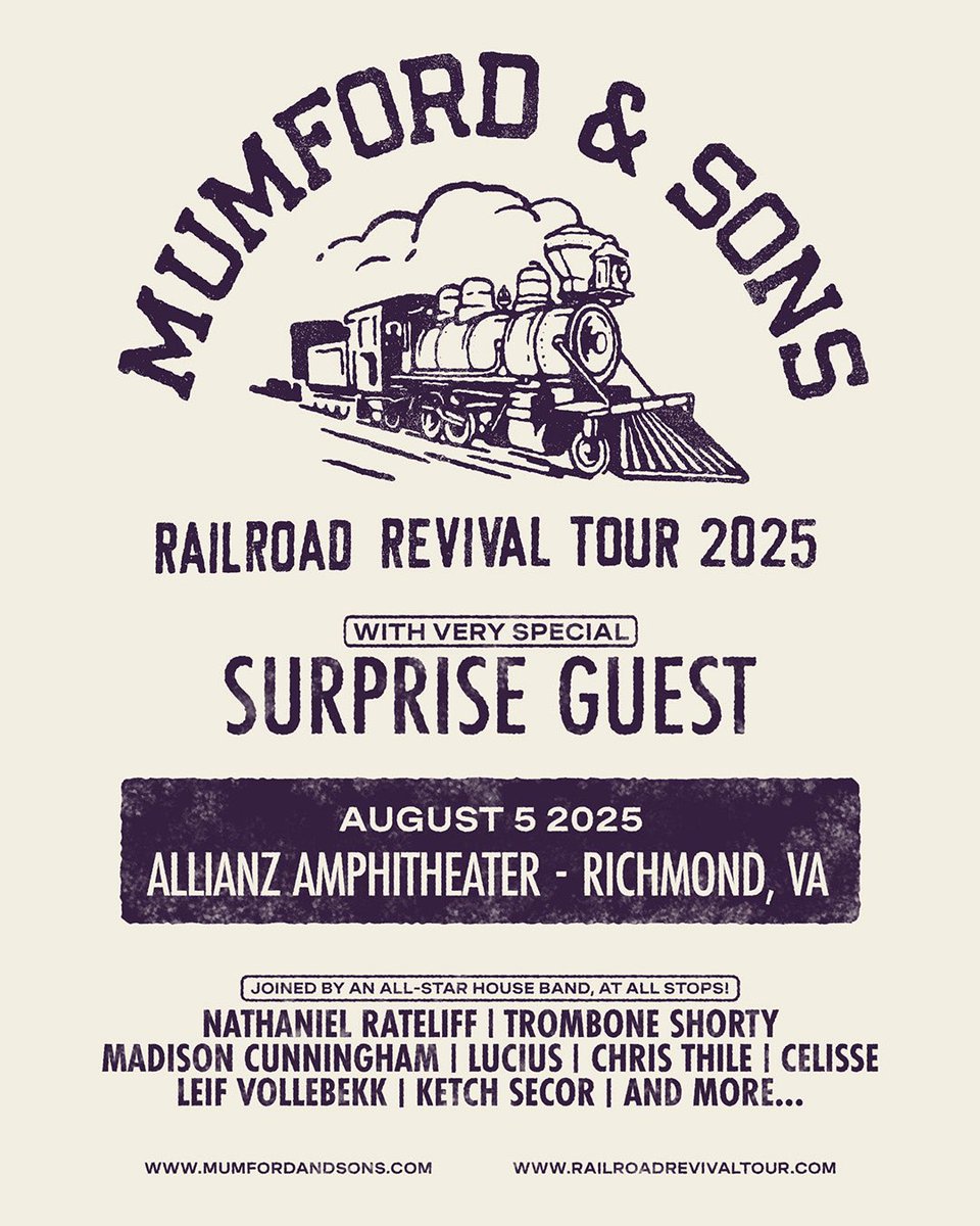 We are incredibly stoked to announce that <a href="/laineywilson/">Lainey Wilson</a> will be joining us as a special guest on the Railroad Revival Tour stop on August 3rd. The show will now take place at Champions Square in NOLA. Same date, same time – new venue.

In further quite bonkers news, <a href="/dariusrucker/">Darius Rucker</a>