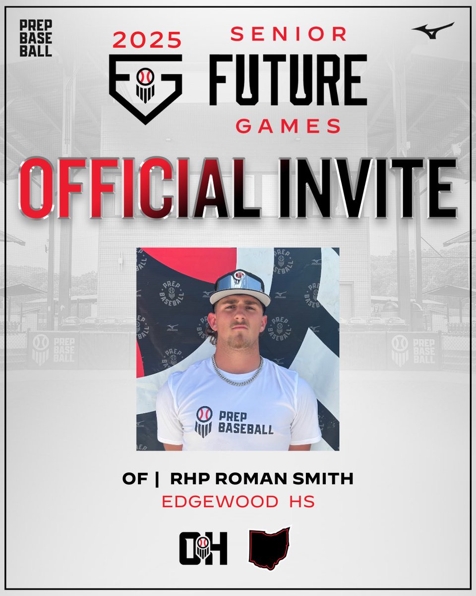 RomanSmith2825's tweet image. Super excited to be attending the Senior Future games! Thank you @weldyprep for the invite!
@pjonesbaseball
@Edgewood_BB
@tclarkpitching