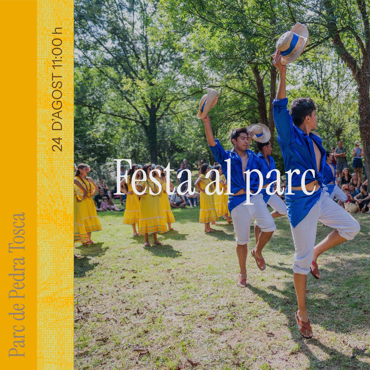 🟨 🌋 Vine a gaudir d'una passejada popular i de la natura amb danses del món al Parc de Pedra Tosca, amb Mèxic, Geòrgia, Benín i Galícia. 

TOTA LA INFO👉esdansa.cat