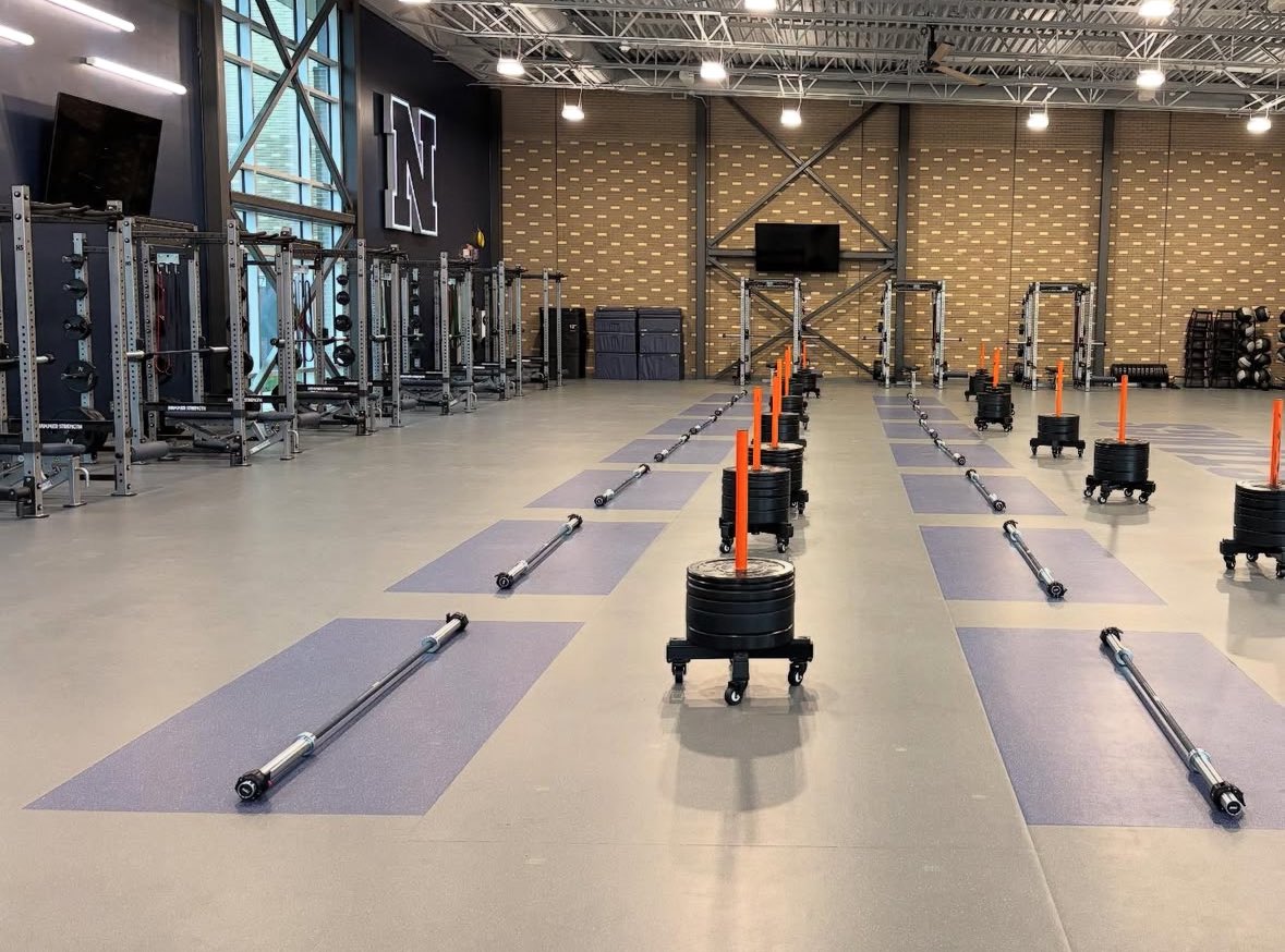 KSSCentral's tweet image. 🔨 Facility Upgrade at Blue Valley North
A new weight room has been completed at Blue Valley North, giving students and staff access to an improved training space designed to support athletic development and overall wellness.
