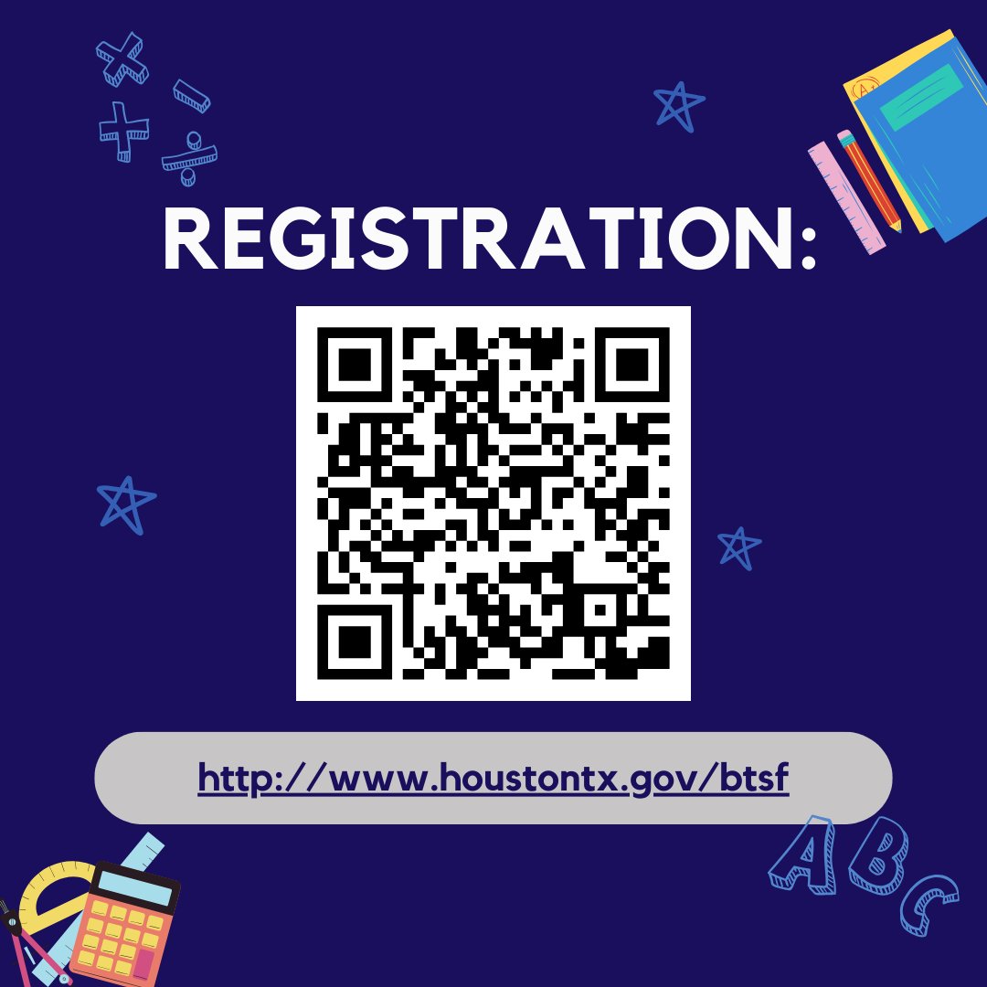 ☀️✏️Boosting Houston’s future—one backpack at a time! Join us at the George R. Brown Convention Center for the Mayor’s Back to School Fest: free school supplies, on-site health services, and community resources for students in under-resourced families.