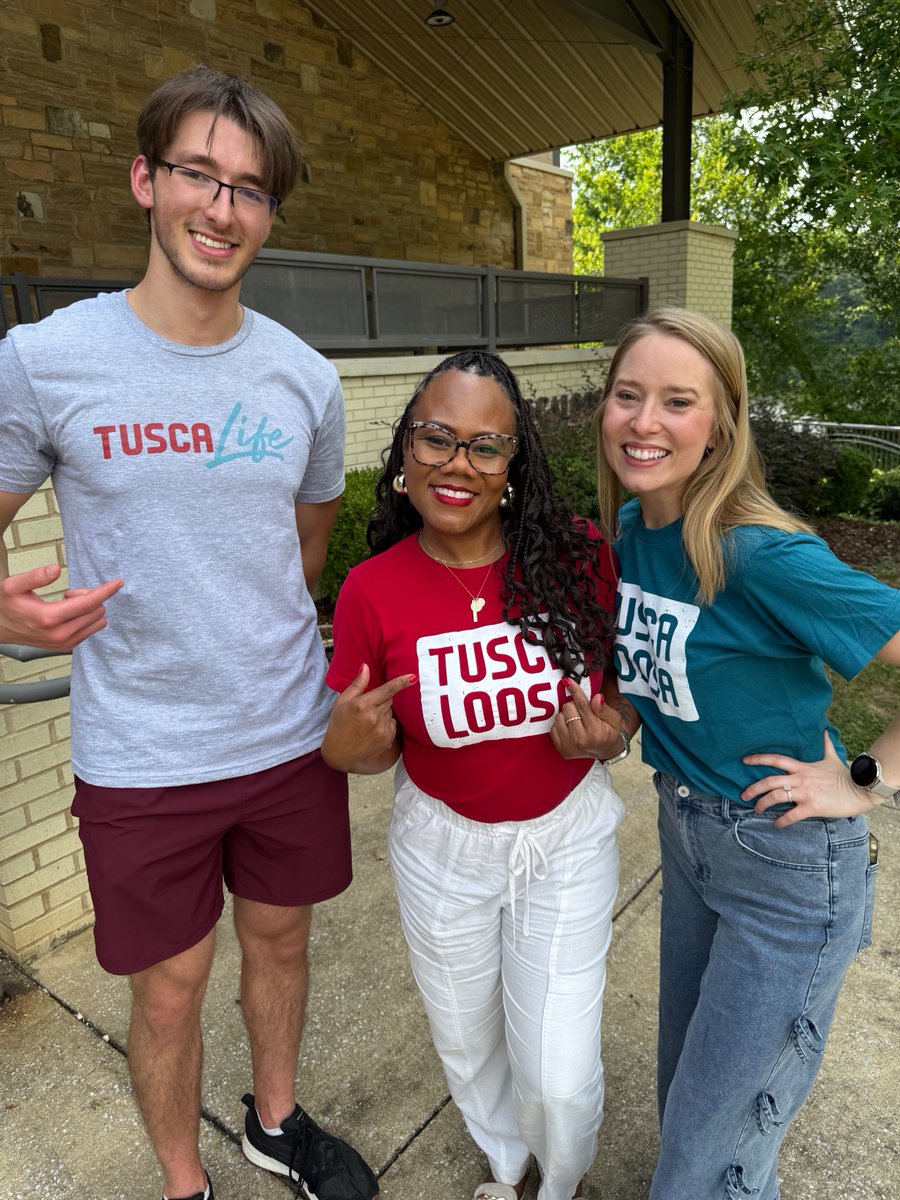 VisitTuscaloosa's tweet image. New merch just dropped 👀 This exclusive, limited-time drop is available at our Visitor Center at 1900 Jack Warner Pkwy.
Open Monday-Friday 8:30AM – 5PM and Saturday 9AM – 12PM!
#TuscaLife #VisitTCL
