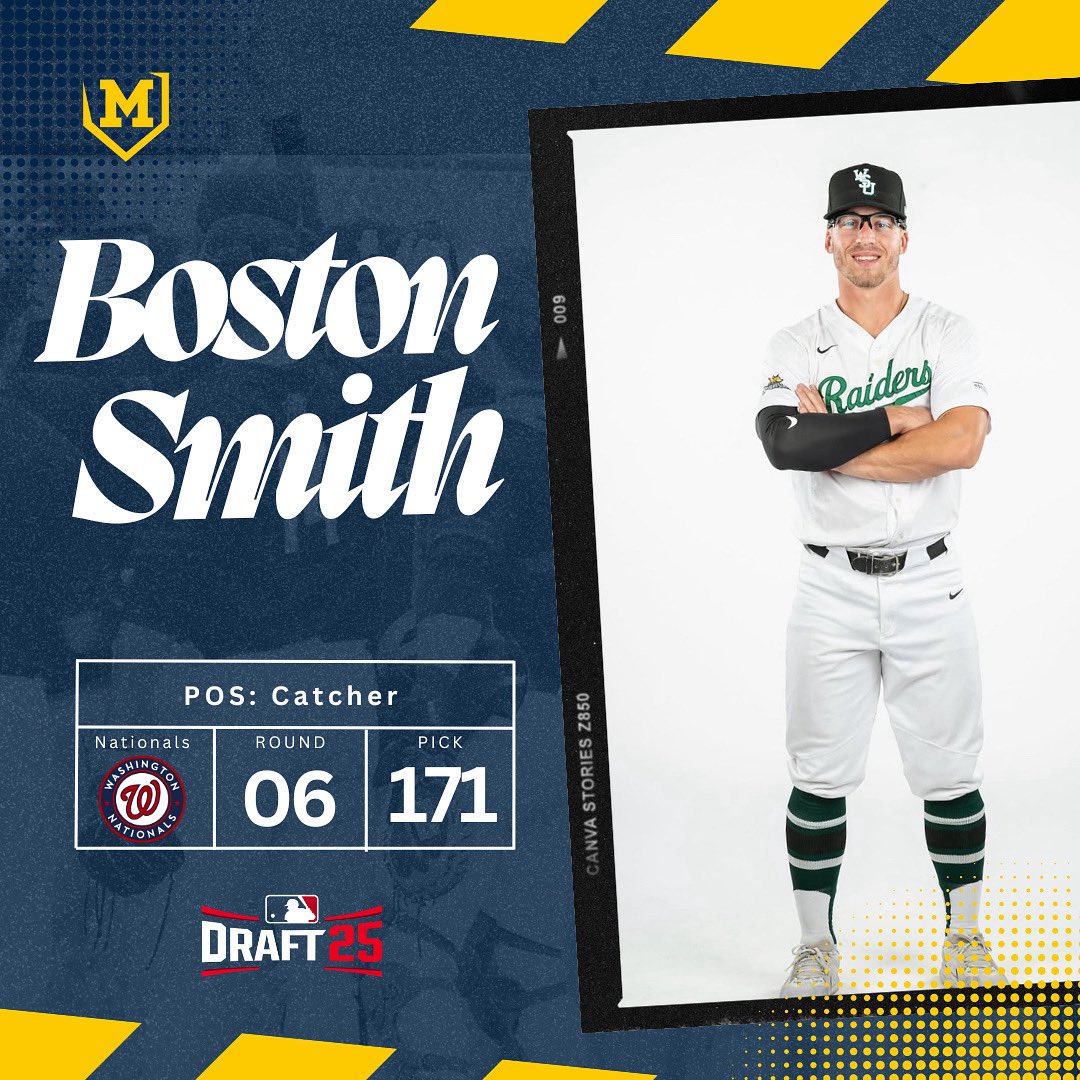 MidlandBasebal's tweet image. Congratulations to Skins Alumni, @Boston_Smith22 on being selected in the 6th round, 161 pick by the @nationals !
#OneFa〽️ #RollSkins