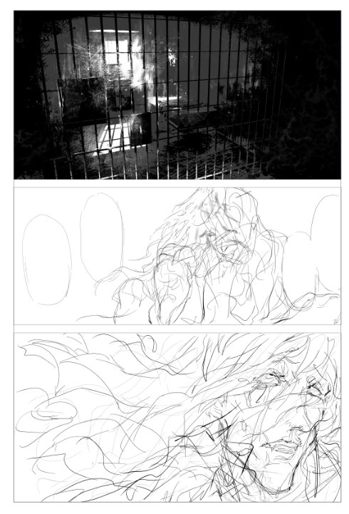 BlaiseDebeste_'s tweet image. I'm working on a comic about a father and son. I should be able to finish the first page today. I'm off to bed now
