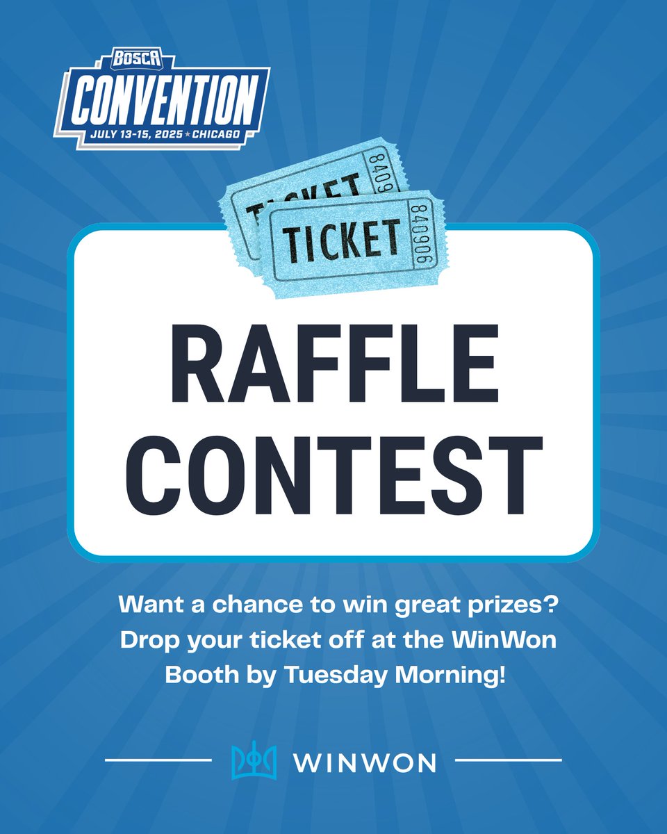 WinWonTech's tweet image. 🎟️ Don’t forget! 
Stop by the WinWon booth with your raffle ticket for a chance to win AirPods Pro &amp;amp; more prizes!🏆

It only takes a second—and we’d love to meet you. Winners announced on Tuesday!

@smallcollegeath | #WinWithWinWon #BOSCA2025