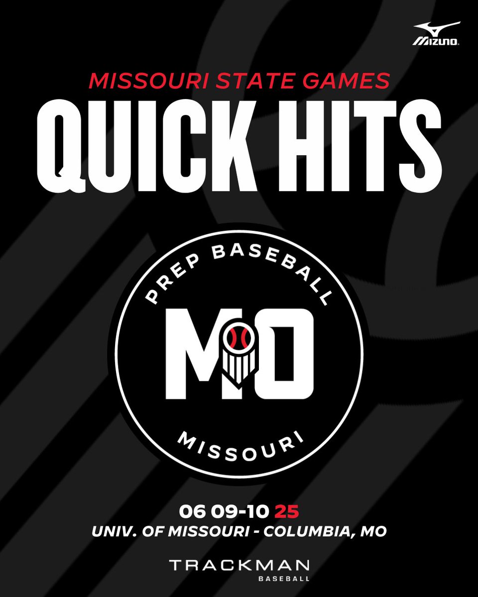 𝙈𝙞𝙨𝙨𝙤𝙪𝙧𝙞 𝙎𝙩𝙖𝙩𝙚 𝙂𝙖𝙢𝙚𝙨: 𝙌𝙪𝙞𝙘𝙠 𝙃𝙞𝙩𝙨

Takeaways from the Missouri State Games held June 9th &amp; 10th in Columbia, MO.

Scout notes on a 3️⃣5️⃣+ name-to-know players, found here. 👇

📝: loom.ly/UUKCnKo // #MOSG25