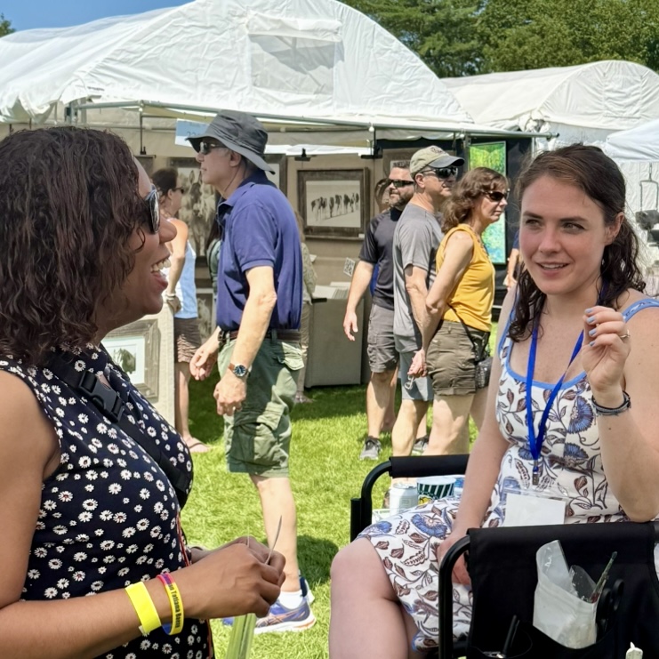 LGSabinaMatos's tweet image. This weekend I attended the @wickfordartfest in #Wickford. This two-day arts fest at Wilson Park was an amazing showing of #RhodeIsland's creative spirit. It was a thrill to spend time with so many artistic and creative people.