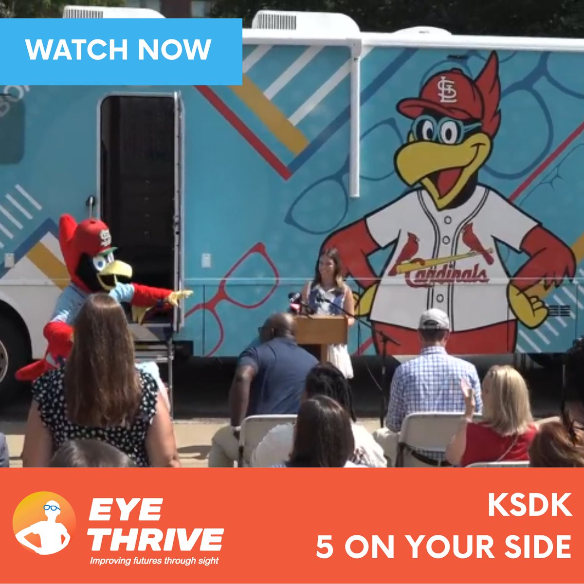 Eye_Thrive's tweet image. 👓BIG NEWS: We unveiled our second Mobile Vision Clinic—doubling access to free vision care for local kids! 💛
🎉 Thanks to @solomonreports & @ksdknews for sharing our story!
📺 Watch here: ksdk.com/video/news/loc…
#GlassesForTheLou #EyeThrive