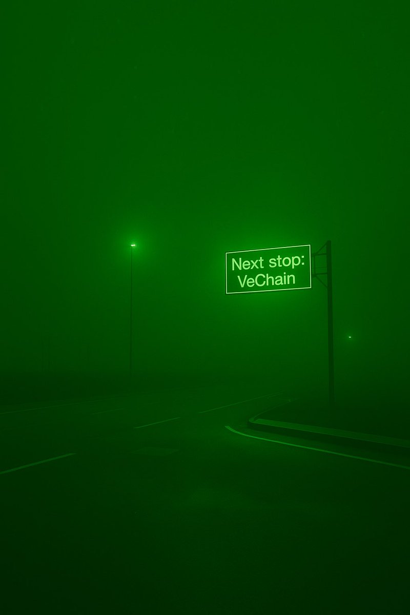 🟩 $VET 

Not financial advice… but the sign’s pretty clear to me🚦👀

You hopping in or watching from the sidewalk?

#IYKYK