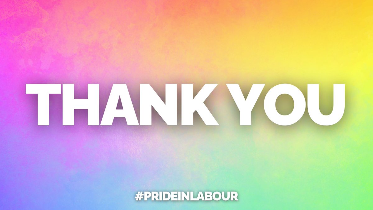 PrideInLabour's tweet image. To everyone who stood with us in this past year: thank you.
To those in power who tried to ignore us: we're not going anywhere.
Year 2 begins now - louder, bolder, more united than ever. πΉβπ³οΈββ§οΈ π³οΈβπ