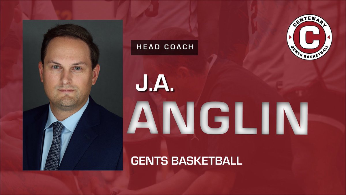 J.A. Anglin Named Head Coach Of Centenary Men's Basketball Program: ow.ly/248Q50WppGM
#GoCentenary #CTheOpportunity