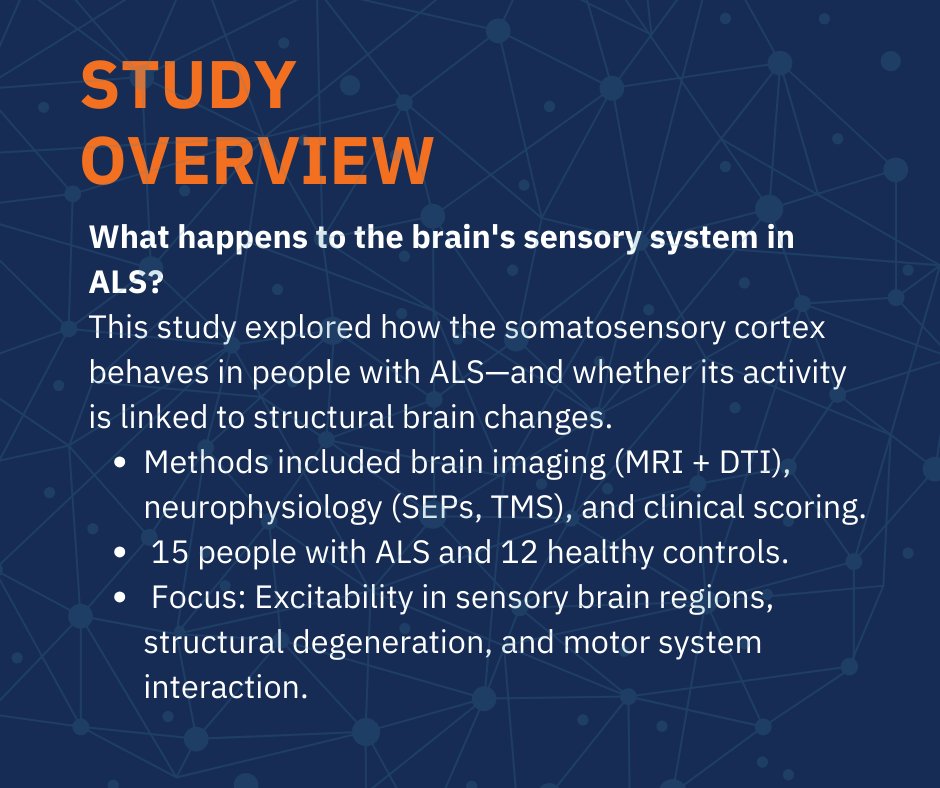 FixelInstitute's tweet image. The brain’s sensory system might be doing more in ALS than we thought—maybe even too much. 🧠⚡
New research is uncovering hidden changes that could reshape how we understand the disease.
🔗 Click the link to learn more: pmc.ncbi.nlm.nih.gov/articles/PMC12…
