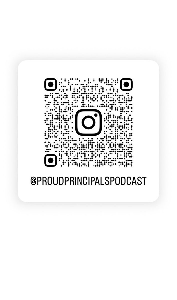 CattaniTony's tweet image. Hold down on this QR code or search @ProudPrincipalsPodcast to check me out on Instagram. Here you find will updates to our Proud Principal Podcast, my daily life, and so much more!
I look forward to sharing my journey as @NASSP @NJPSA POY, father of 4 girls, @LenapePride…