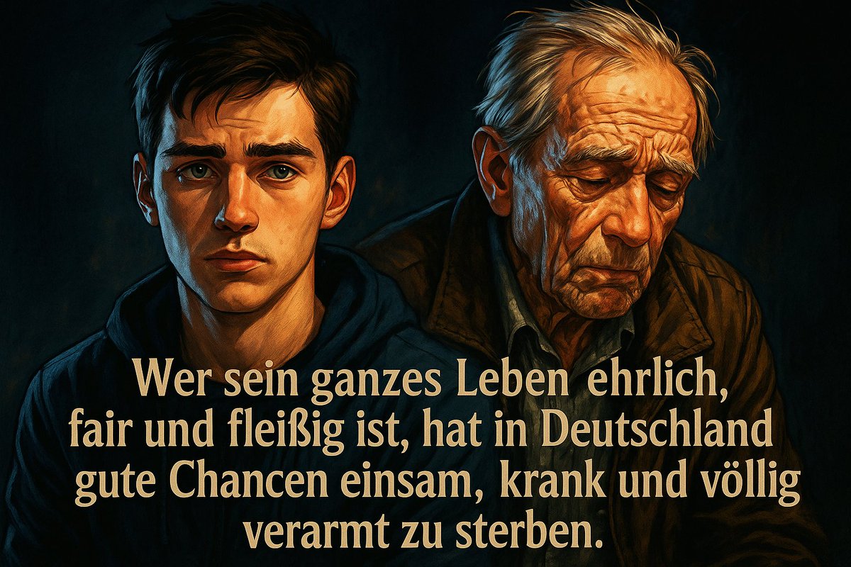 Das sind leider sehr aussagekräftige und wahre Worte. Der Wunsch jedes klardenkenden Menschen sollte sein, das sich diese Situation so schnell es geht, ändert. 😏

Darf wie immer gern geteilt werden....