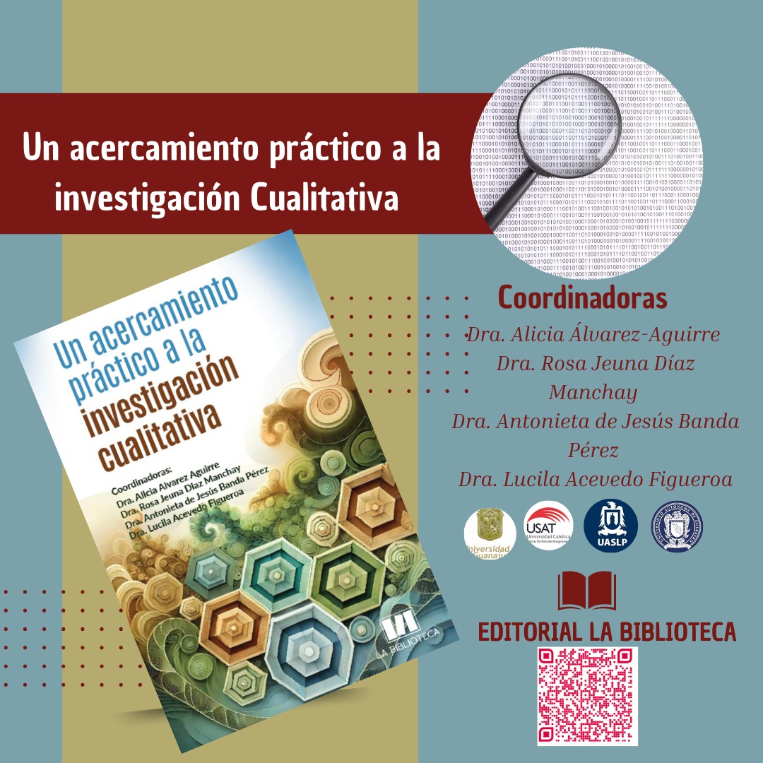 COPOCYT's tweet image. Descarga el Libro "Un acercamiento práctico a la investigación cualitativa"
La investigación cualitativa se ha consolidado como un enfoque indispensable para comprender fenómenos sociales y de salud
Puedes descargarlo por :
labiblioteca.com.mx/product-page/u…
