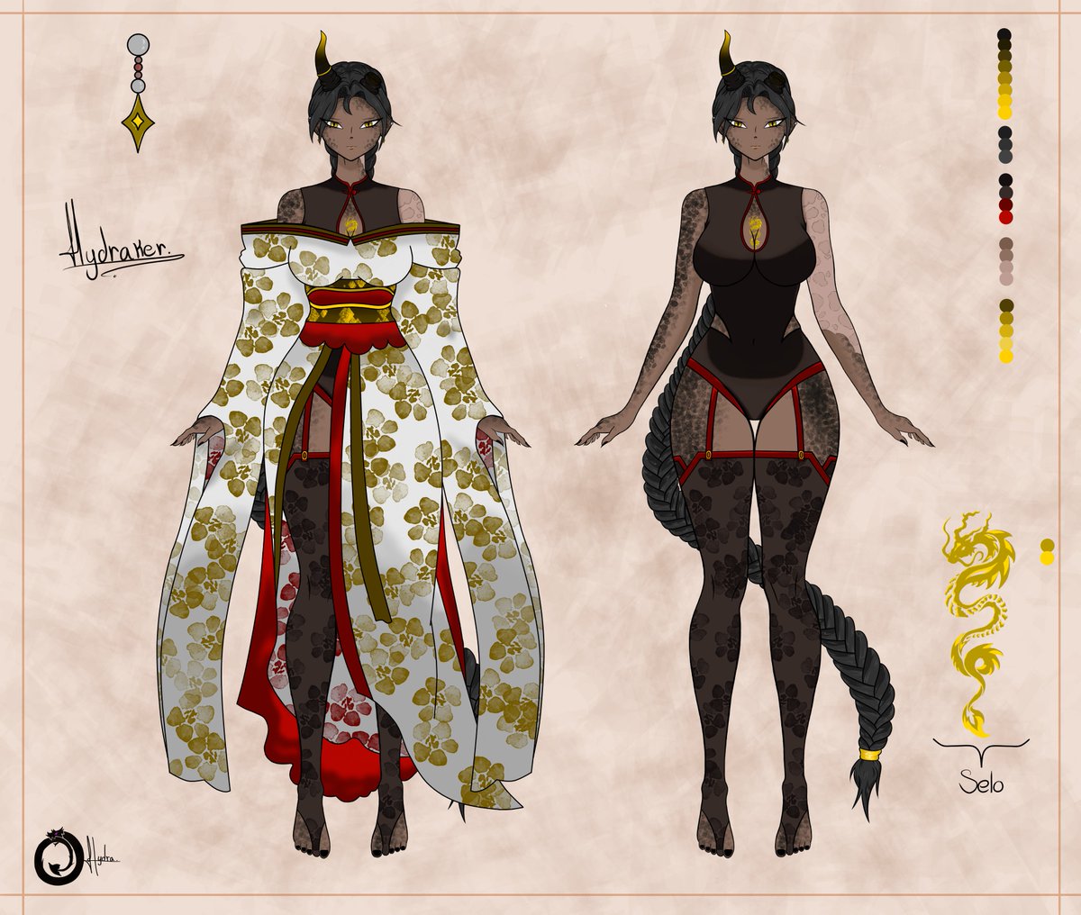 HydraKerr's tweet image. Essa é Hydraker Fuxi, O dragão negro chinês. 🐉Nascida para proteger seres inferiores e inofensivos, mas durante uma catástrofe, teve que selar seu ser divino para proteção daqueles a sua volta.