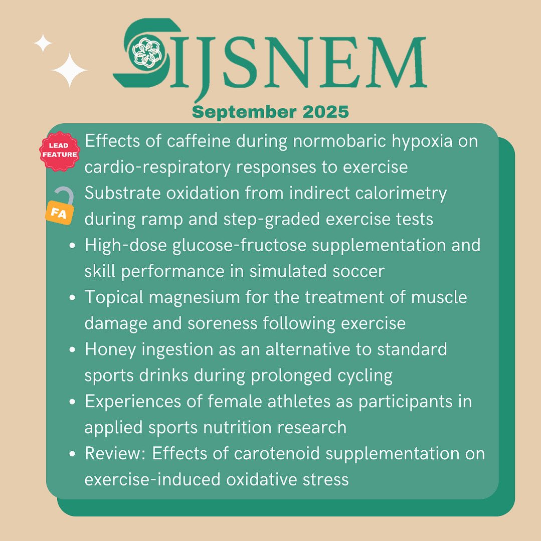 IJSNEMJournal's tweet image. ✨SEPTEMBER 2025 ISSUE LINE UP✨
Can you believe it’s the penultimate issue of 2025?! It may be one of the last issues for this year but by no means is it the least. Check out what’s coming up next 🔥