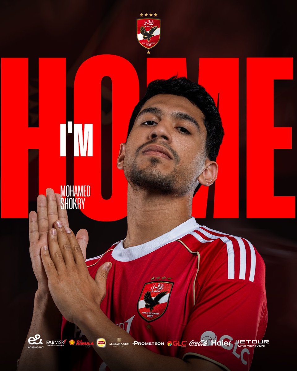 محمد شكري .. مرحبًا بعودتك 😍🦅