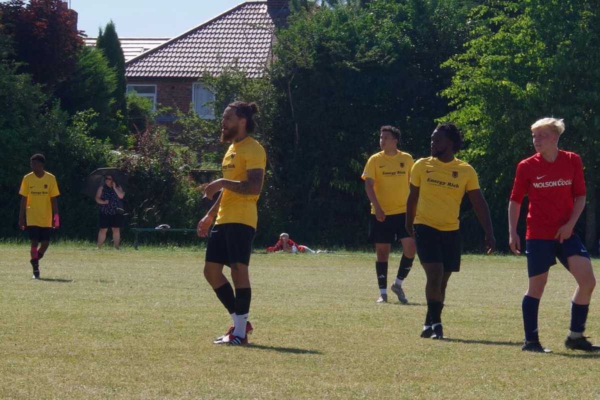 AJ Sport FC (@ajsportfc) on Twitter photo 2nd PSF for the RES, the lads got introduced to a very physical and direct <a href="/roycesfc/">Rolls Royce Fc</a> side. 💪 2 more to go.
Thanks for the game lads and good luck.
MOM - Baz 👏 good to see him stepping up to a senior role within this young side after receiving his 50 appearances award at the AJ 2nd PSF for the RES, the lads got introduced to a very physical and direct <a href="/roycesfc/">Rolls Royce Fc</a> side. 💪 2 more to go.
Thanks for the game lads and good luck.
MOM - Baz 👏 good to see him stepping up to a senior role within this young side after receiving his 50 appearances award at the AJ