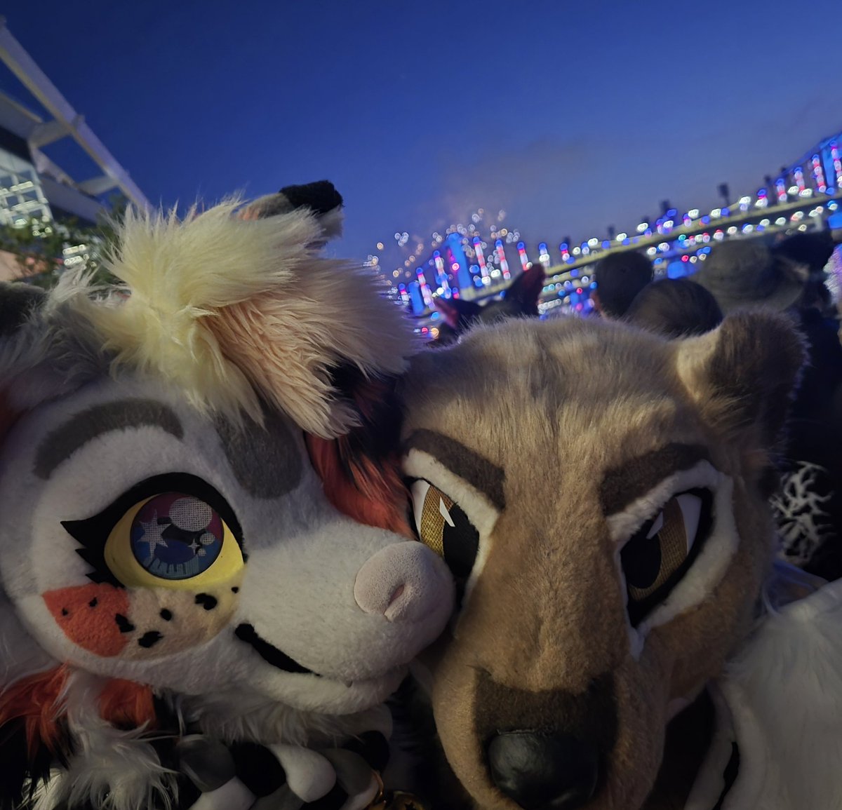 Nothing like watching fireworks wrapped in your friend’s arms 😊