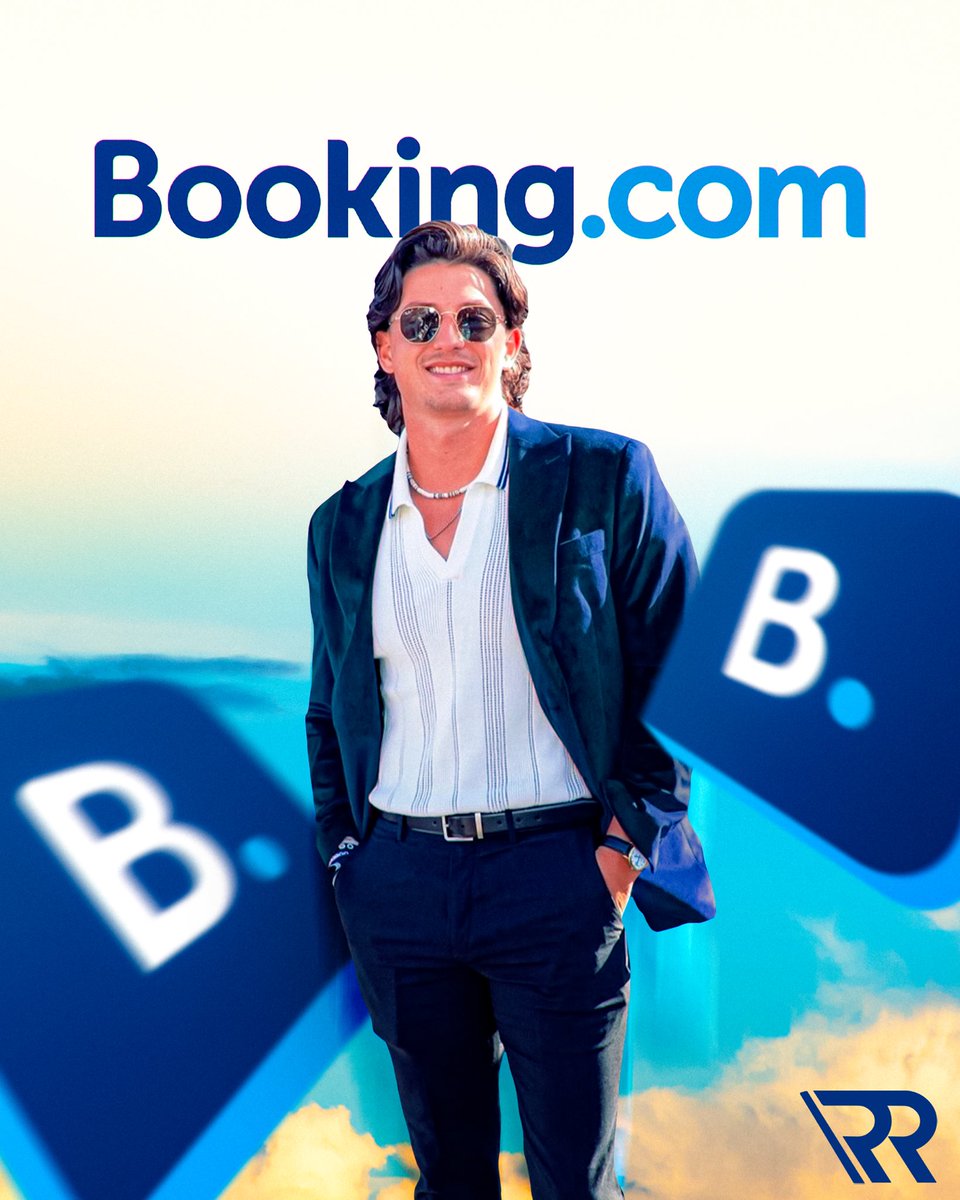 Founder Michael Raymond (@raymond_rep) on Twitter photo Deal 🚨 
Noah Bridges X <a href="/bookingcom/">Booking.com</a> ✅ Deal 🚨 
Noah Bridges X <a href="/bookingcom/">Booking.com</a> ✅