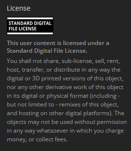 denkigrve's tweet photo. Link to the video, and image of the license. You could at least give the dude credit for his model:
https://t.co/Naz7uWWlKy https://t.co/lyfv7QDr2F