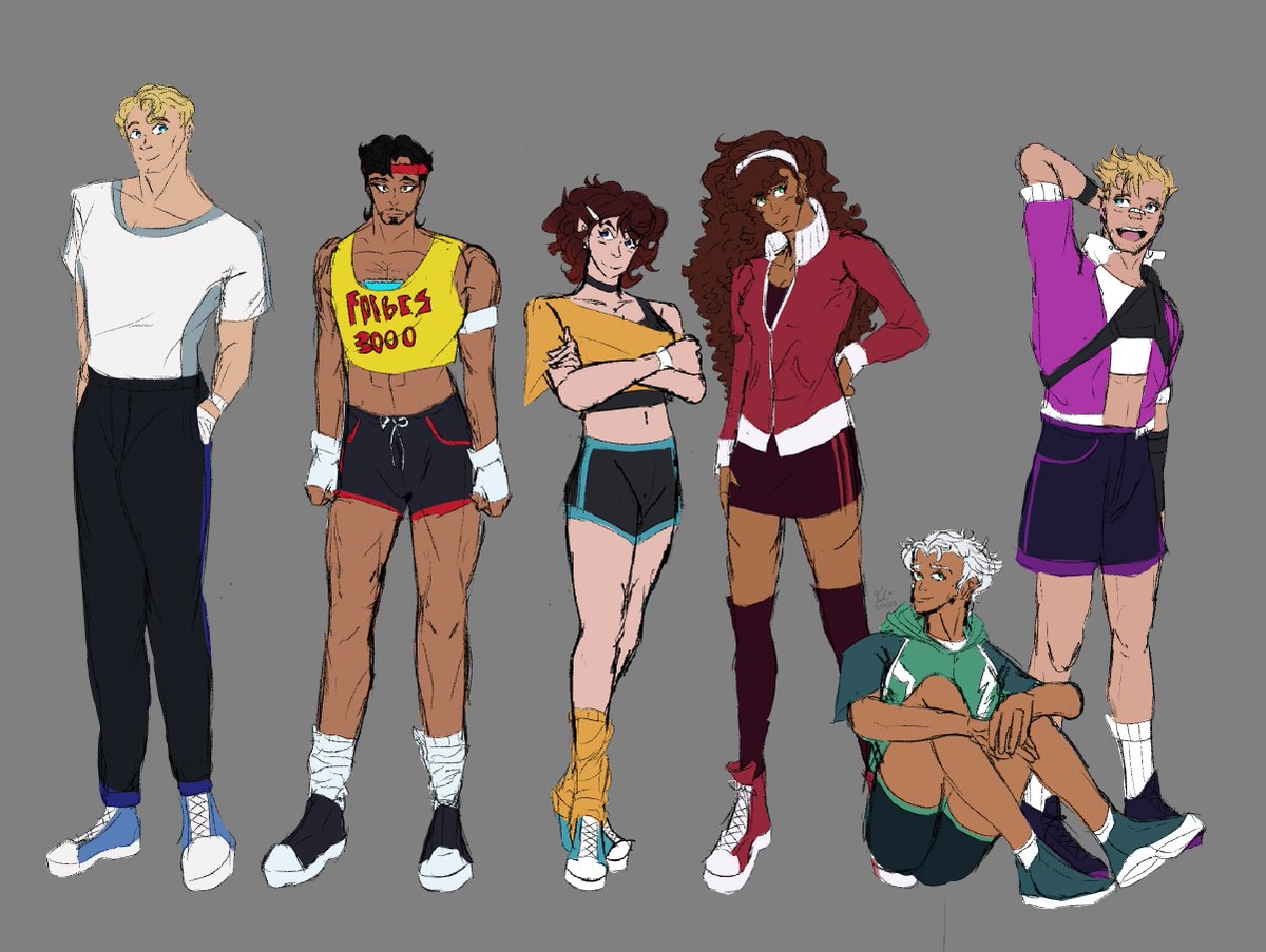 Decided to do some training clothes for our mightiest heroes.  ✨
#marvel #avengers #doodle