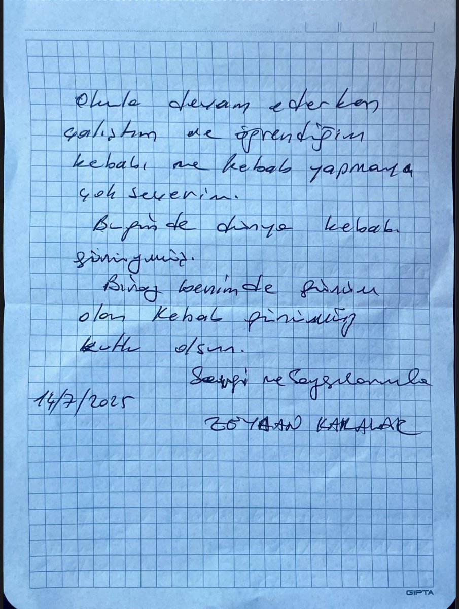 ZeydanKaralar01's tweet image. Okula devam ederken çalıştığım ve öğrendiğim kebabı da kebap yapmayı da çok severim.
Bugün Dünya Kebap Günü'ymüş.
Biraz benim de günüm olan Kebap Günü’müz kutlu olsun.
Sevgi ve saygılarımla.