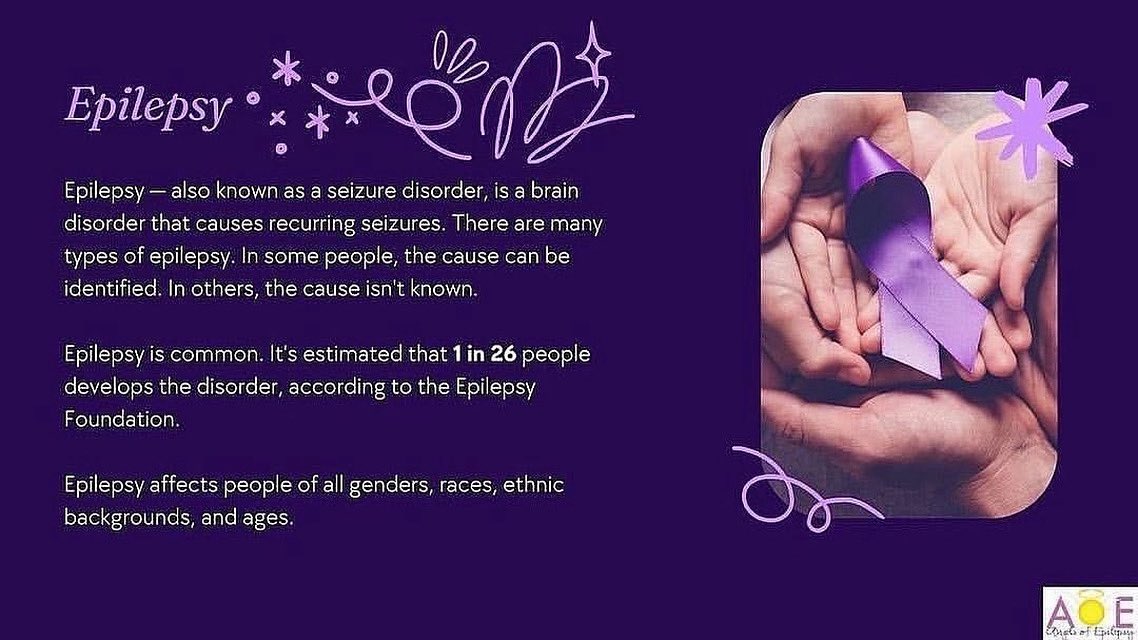 Did you know that a seizure can happen to anyone, at any time?

Understanding epilepsy and seizures is crucial—and sharing that knowledge can make a big difference. Want to learn more? Visit our education page for helpful information and resources at: angelsofepilepsy.org/education