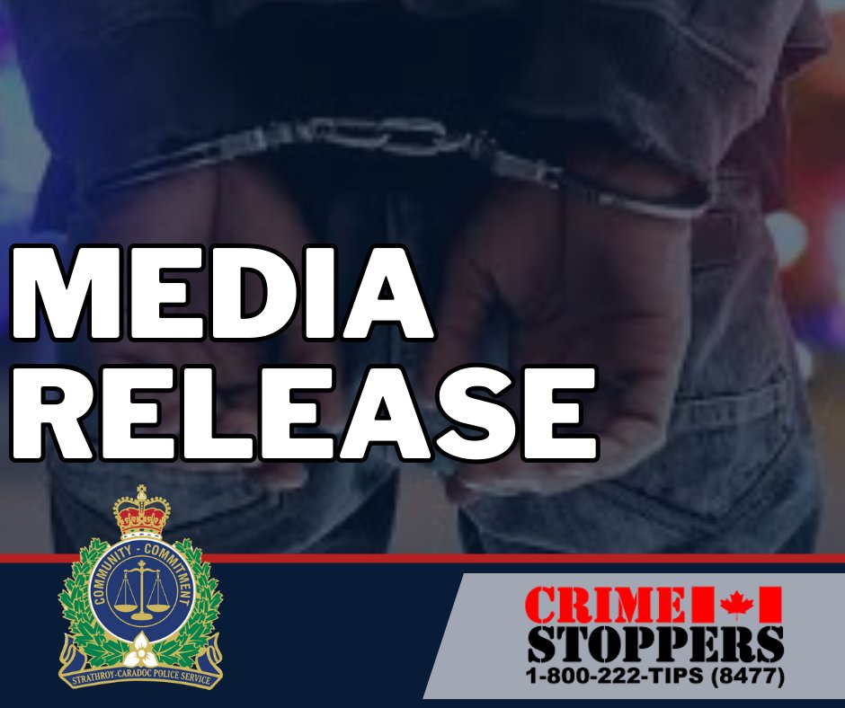 🚨BREAK &amp; ENTER ARREST 🚨

In Nov 2024, $30K in property was stolen from a Strathroy business.

In June 2025, SCPS SCU recovered the items &amp; arrested a 46-year-old Strathroy male.

Charges:
➡️ Theft Over $5K
➡️ Possess Stolen Property
➡️ Mischief Under $5K