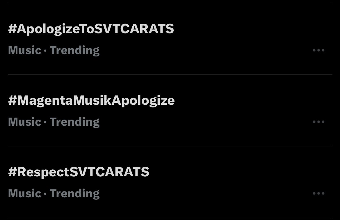 jhscps's tweet photo. Keep dropping tags.

APOLOGIZE TO SEVENTEEN AND CARATS!
#MagentaMusikApologize
#ApologizeToSVTCARATS
#RespectSVTCARATS https://t.co/47uYSl9eJw