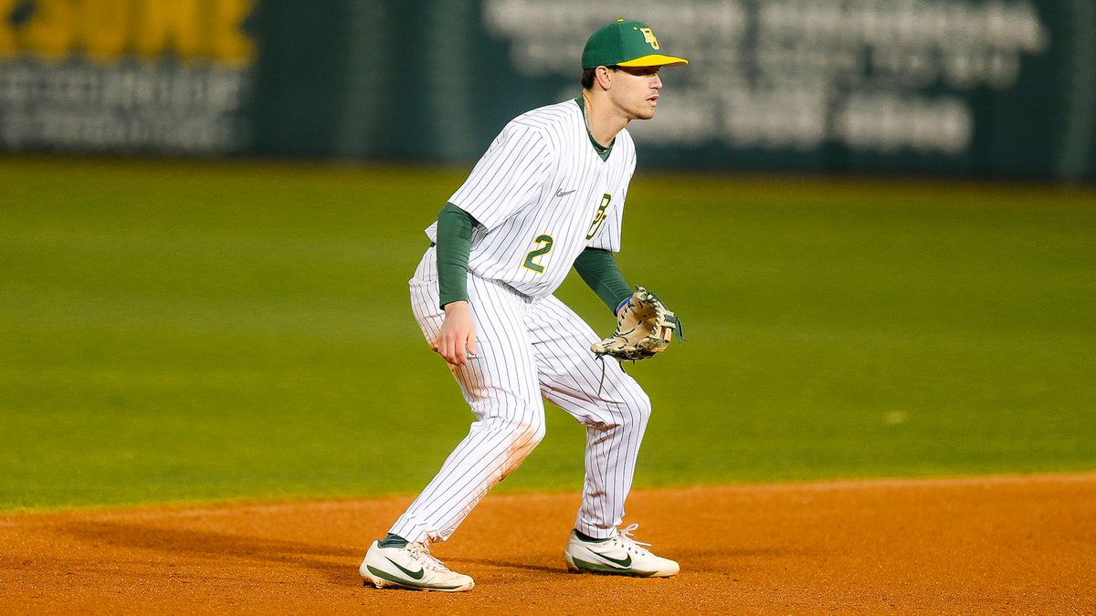 BaylorBaseball's tweet image. A Royal Family 👑
Tyriq Kemp becomes the third Baylor shortstop selected by Kansas City in the last six seasons!
#SicEm 🐻⚾️ | #Together