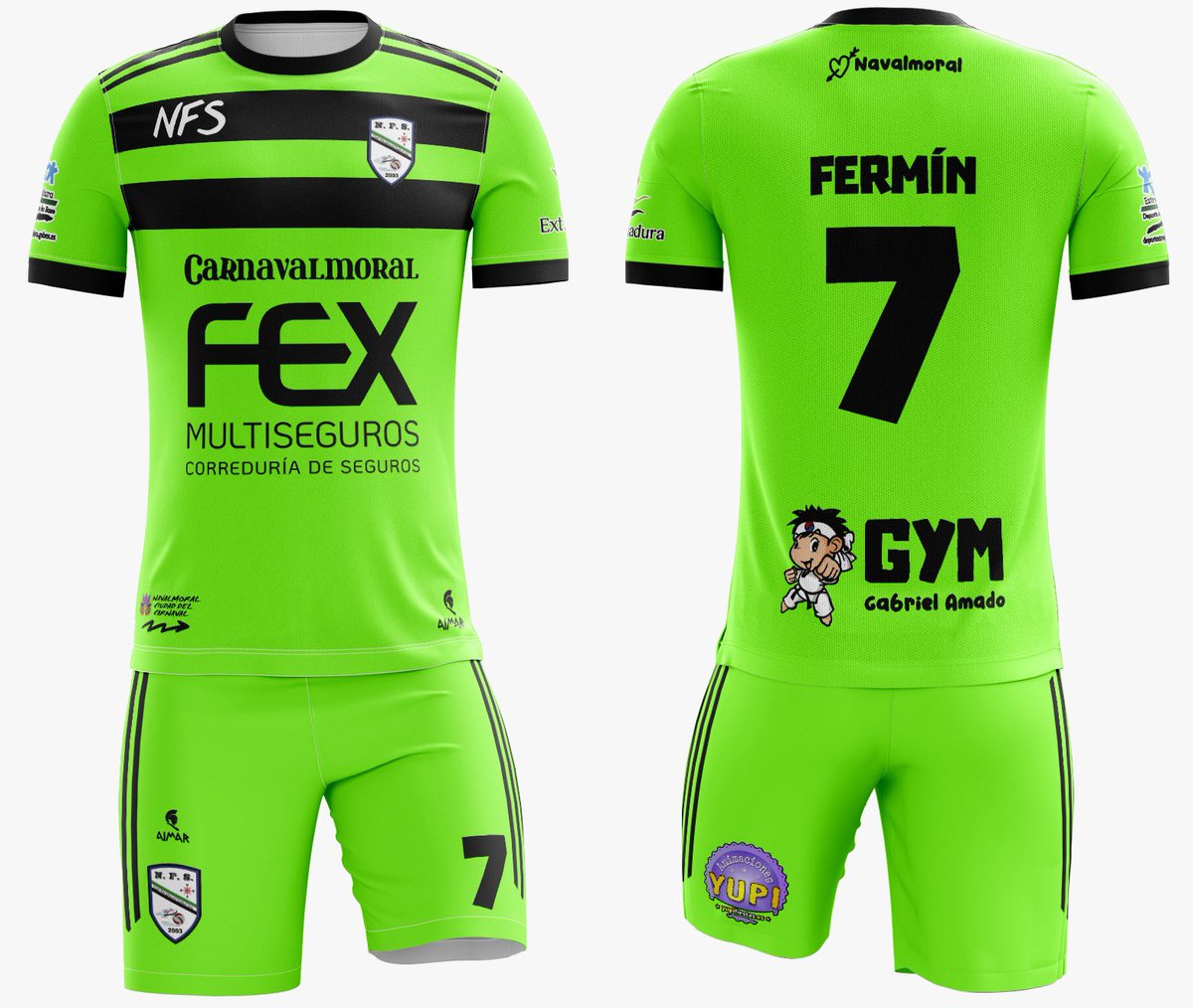 💙 VENTA DE EQUIPACIONES 💙

Ya está disponible la nueva web para pedir las nuevas equipaciones. Sigue los siguientes pasos:

1-Entra en la web: tiendas.aimarsport.com/navalmoral-fs/…
2-Regístrate y rellena todos los campos y dirección de envío.
3-Elige tu prenda y personalización.

Sigue ⬇️