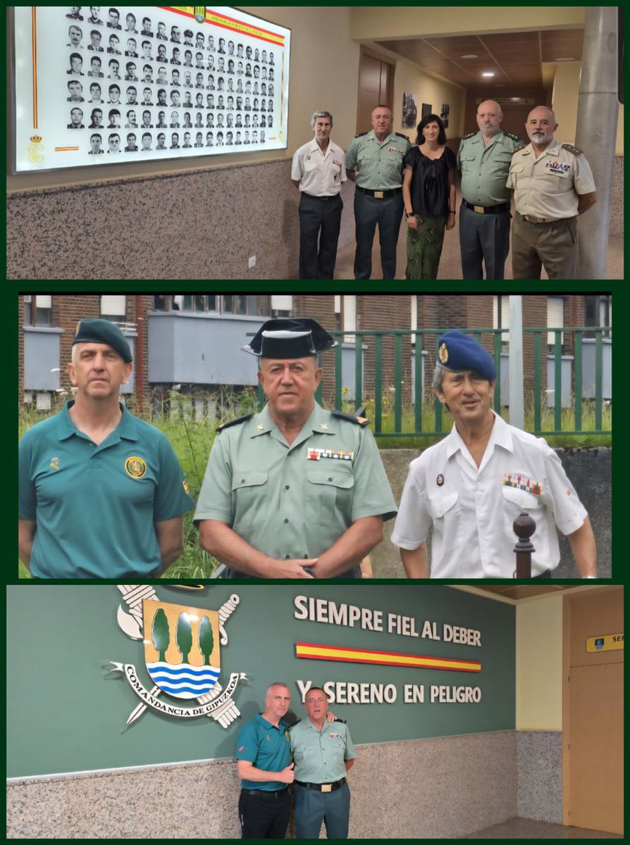 Retirados Asociados Guardia Civil de España 🇪🇸 (@ragceasociados) on Twitter photo #RAGCE honra la memoria de los Guardias Civiles caídos por actos terroristas en Ávila y Guipúzcoa y participa en los dos emotivos Actos de Homenaje.
Desde RAGCE, se expresa un profundo respeto y admiración hacia todos los caídos.
<a href="/guardiacivil/">Guardia Civil</a>
<a href="/Guipuzcoa_Gc/">Guardia Civil Guipúzcoa</a>
#SiempreGuardiaCivil #RAGCE honra la memoria de los Guardias Civiles caídos por actos terroristas en Ávila y Guipúzcoa y participa en los dos emotivos Actos de Homenaje.
Desde RAGCE, se expresa un profundo respeto y admiración hacia todos los caídos.
<a href="/guardiacivil/">Guardia Civil</a>
<a href="/Guipuzcoa_Gc/">Guardia Civil Guipúzcoa</a>
#SiempreGuardiaCivil