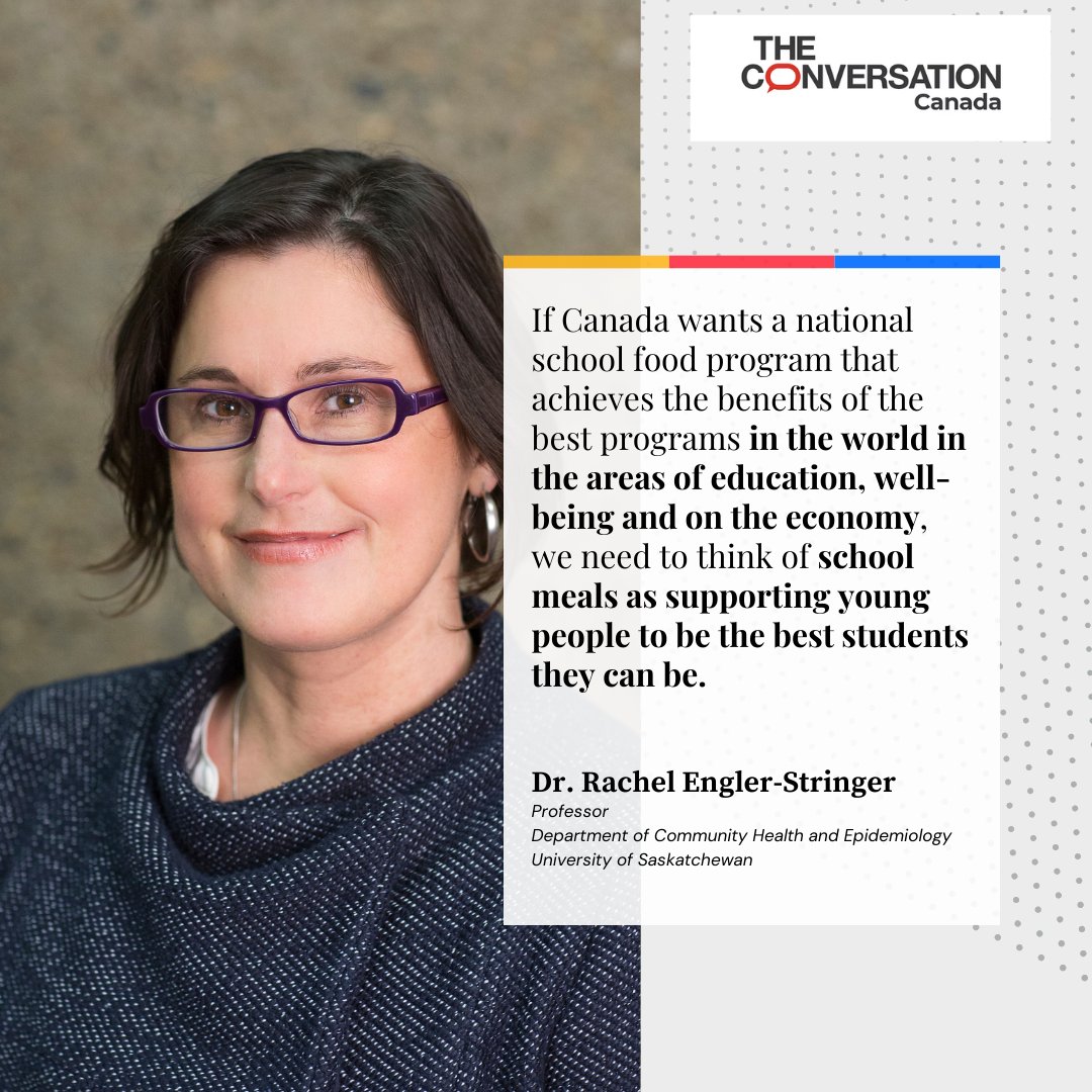 Coalition for Healthy School Food (@c4hschoolfood) on Twitter photo 🍽️ What can #Canada learn from school food in #France, #England & #Scotland?
Dr. Rachel Engler-Stringer toured European programs & shares 4 key lessons for Canada’s #NationalSchoolFoodProgram.
📖 Read via <a href="/ConversationCA/">The Conversation Canada</a> : theconversation.com/school-lunches…
#SchoolFood #HealthyEating 🍽️ What can #Canada learn from school food in #France, #England & #Scotland?
Dr. Rachel Engler-Stringer toured European programs & shares 4 key lessons for Canada’s #NationalSchoolFoodProgram.
📖 Read via <a href="/ConversationCA/">The Conversation Canada</a> : theconversation.com/school-lunches…
#SchoolFood #HealthyEating