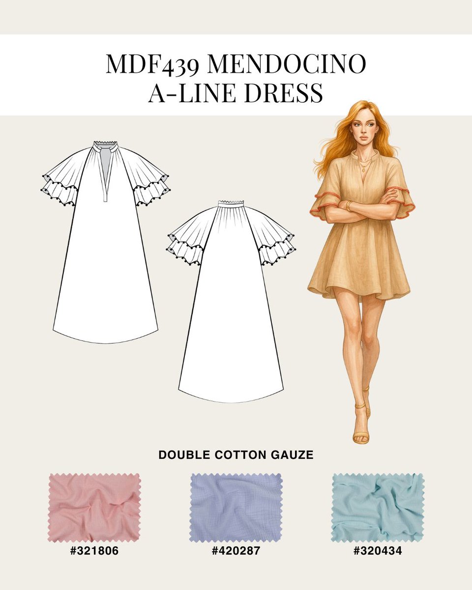 Mood_Fabrics's tweet image. Summer style = sorted. ☀️

Which one are you sewing first? 💬👇

#MoodSewciety #MadeWithMood #FreeSewingPattern #SewingInspiration #SummerSewing #MoodFabrics