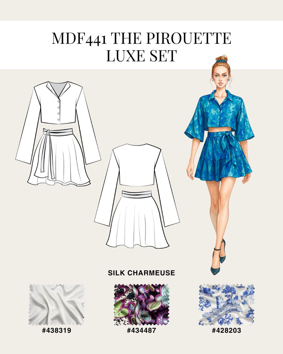 Mood_Fabrics's tweet image. Summer style = sorted. ☀️

Which one are you sewing first? 💬👇

#MoodSewciety #MadeWithMood #FreeSewingPattern #SewingInspiration #SummerSewing #MoodFabrics