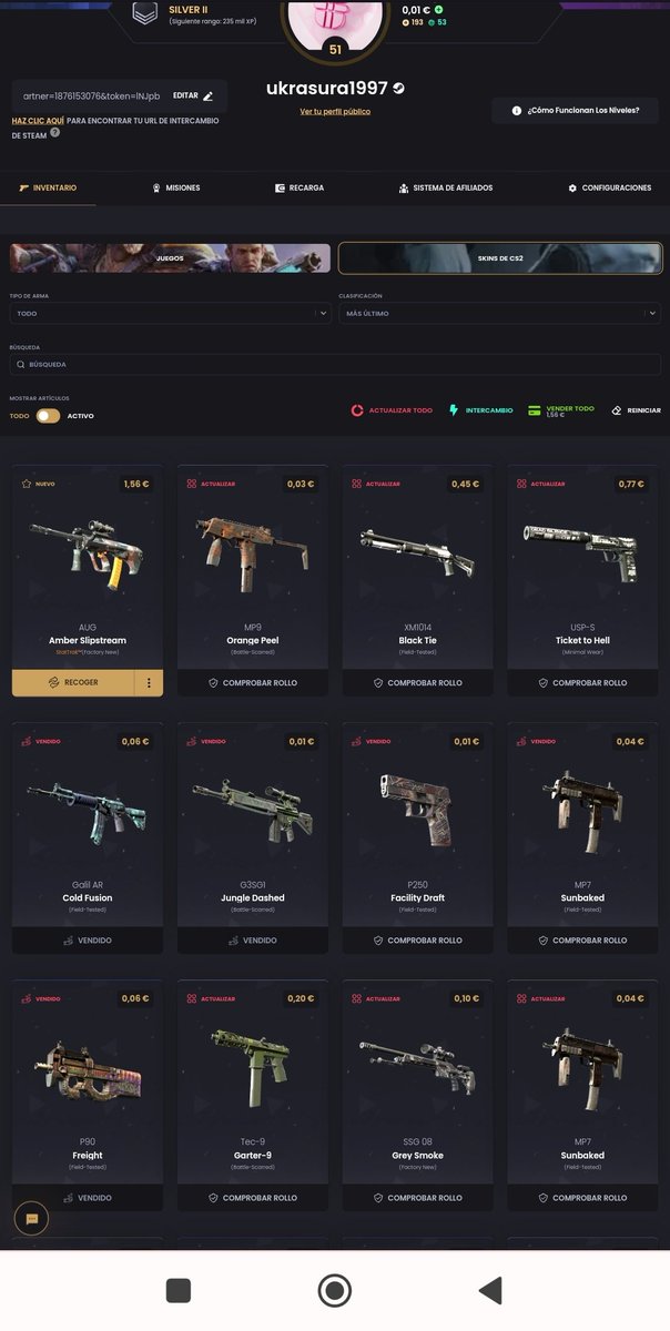 ukra97's tweet photo. Mis queridas skins
#keydrop https://t.co/hv3XgolktQ