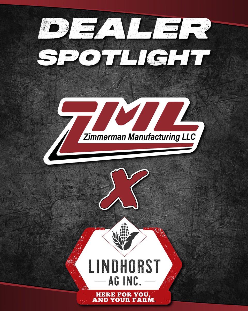 ZimmermanMfgLLC's tweet image. 🔦 ZML Dealer Spotlight: Lindhorst Ag, Inc.
Thanks for your partnership and the work you do in the field servicing Nebraska and surrounding areas!
🤝 Learn more: Lindhorst Ag, Inc.
#ZML #DealerSpotlight #RedViper #contourkingst